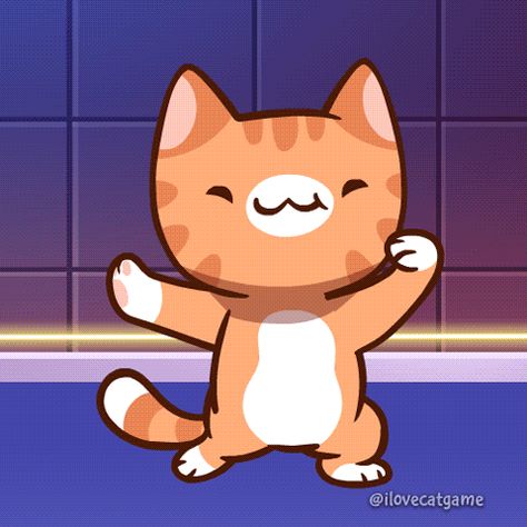 Happy Shake It GIF by Mino Games - Find & Share on GIPHY Cute Cat Gif Animation, It Gif, Belly Workout Challenge, Let The Games Begin, Kitty Games, Gif Images, Cute Cat Gif, Gif Animation, Shake It