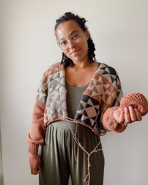 Ravelry: Cherrelllynn's Heirloom Quilt Cardigan-Test Knit Knitting Inspiration Cardigan, Worsted Yarn Knitting Patterns, Colorwork Sweater Knitting Pattern, Quilt Cardigan, Knit Pattern Cardigan, Quilted Cardigan, Cardigan Knitting Patterns, Modern Knitting Patterns, Intarsia Knitting