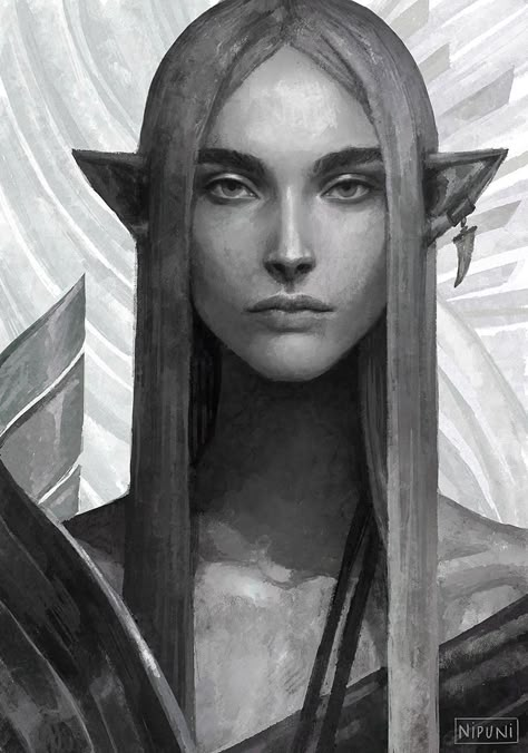 An Elf, Dragon Age, Character Inspo, Character Ideas, Dungeons And Dragons, Character Inspiration, Art Inspo, Elf, Fantasy Art