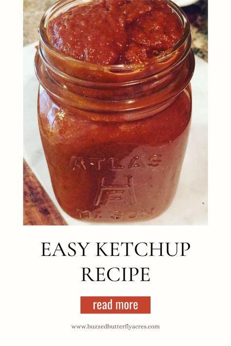 Homemade ketchup is SO incredibly easy, and you won't believe the taste. I've been perfecting my recipe for a few years now, and the recipe below is what I've settled on. I like my ketchup bold and thicker than the store-bought stuff. Try it, and let me know what you think! Ketchup Recipe, Homemade Ketchup, Barbecue Sauce Recipes, Barbecue Sauce, Molasses, Cider Vinegar, Balsamic Vinegar, The Taste, Apple Cider Vinegar