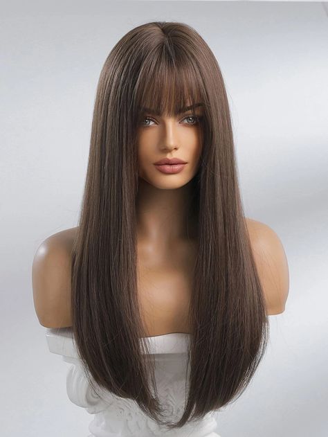 Mannequin Hair, Brown Straight Hair, Natural Twist, Take Care Of Your Hair, Twist Braid, Brown Wig, Long Straight Hair, Wig Making, Deep Conditioner