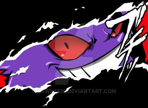 Persona 5 Tattoo, Gengar Wallpapers, Pokeball Wallpaper, 1366x768 Wallpaper, Poke Mon, Pokemon Painting, Whatsapp Wallpapers Hd, Gengar Pokemon, Ghost Pokemon