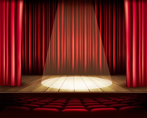 Theater Stage, Theatre Curtains, Stage Curtains, Episode Interactive Backgrounds, Episode Backgrounds, Kartu Valentine, Stage Background, Scenery Background, Theatre Stage