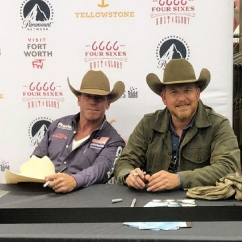 Taylor Sheridan Yellowstone, Cole Hauser Yellowstone, Fort Worth Stock Show, Taylor Sheridan, Yellowstone Series, Chris Kyle, Cole Hauser, Stock Show, Cowboy Up