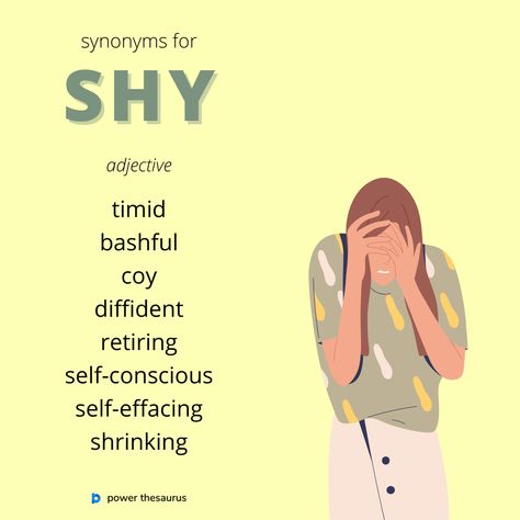 Shy Synonyms, Learning Filipino, Handwriting Tips, Shy Person, How To Be Smart, English Conversation Learning, Beautiful Words In English, Language Tips, English Skills