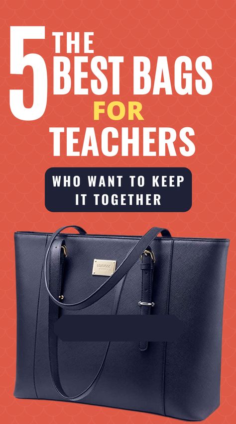 Teachers need a high-quality bag that can go the distance. However, finding the perfect bag can be a challenge, and NOT finding the perfect bag can lead to toting armfuls of stuff home at the end of each day. If you're still on the hunt for the perfect teacher bag, here are my favorites to simplify your shopping. #bestbagsforteachers Teacher Bags Tote, Teacher Bag Essentials, Teacher Tote Bag Ideas, Best Teacher Bags, Teaching Bag, Teacher Portfolio, Portfolio Bag, Teaching Essentials, Science Writing