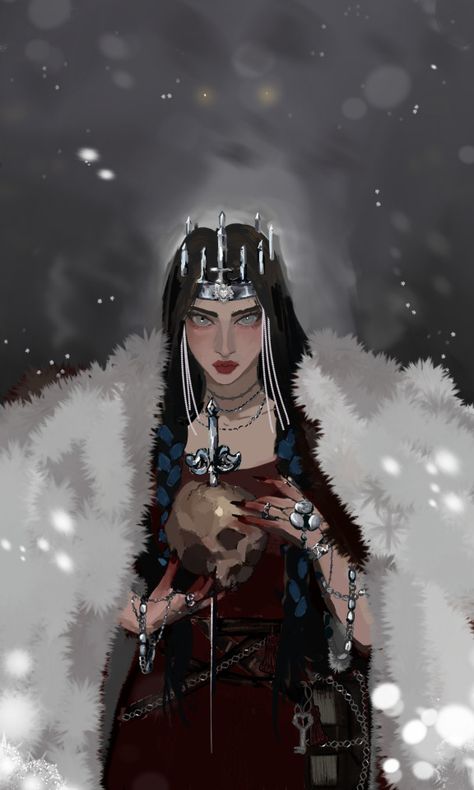 Wolf Witch, Night Wolf, Baba Jaga, Witch Queen, Targaryen Art, Asoiaf Art, Gra O Tron, She Wolf, Arya Stark