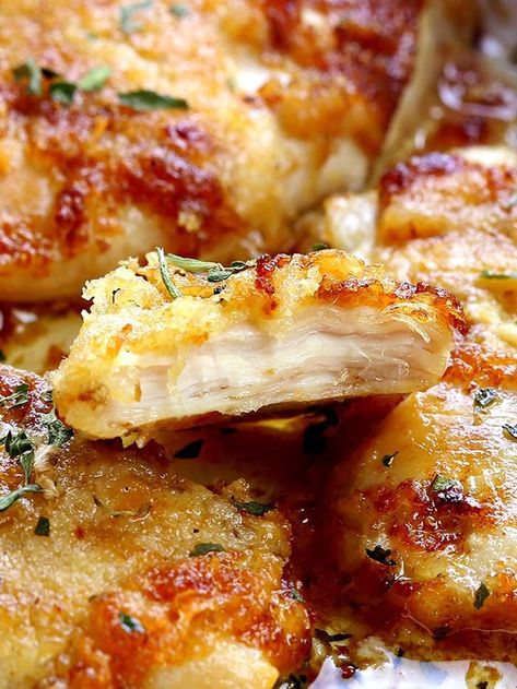 Full of flavor, moist, tender melt in your mouth chicken and best of all, simple to make! Melt In Your Mouth Chicken, Mouth Chicken, Chicken Sauce Recipes, Caesar Chicken, Chicken Recipes Boneless, Chicken Breast Seasoning, Baked Chicken Breast, Yummy Chicken Recipes, Best Chicken Recipes