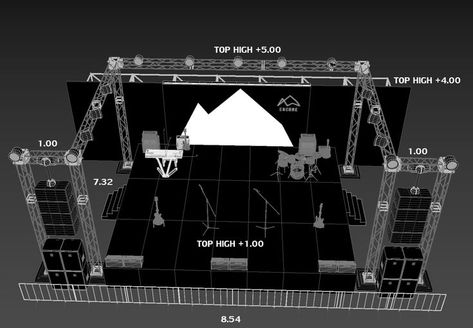 Mini Stage, Stage Lighting Design, Concert Stage Design, Dj Stage, Dj Art, Dance Stage, Stage Set Design, Dj Setup, Event Design Inspiration