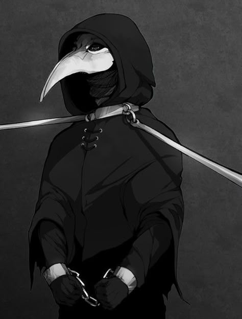 Scp Containment Breach, Plague Doctors, Scp 049, A Crow, Scp Foundation, Plague Doctor, Black Outfit, Character Art, Foundation