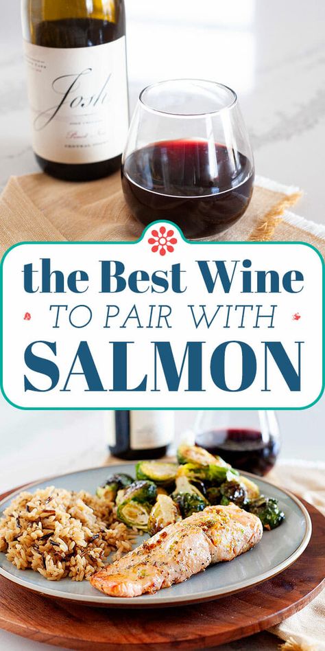 Wine With Seafood, Salmon Pairings, Salmon Wine Pairing, Red Wine Pairing, Wine Paring, Smoked Salmon Pasta, Best Red Wine, Food Pairing, Wine Pairings