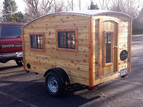 . Teardrop Trailer Interior, Best Travel Trailers, Homemade Camper, Diy Camper Trailer, Tiny House Blog, Tiny Trailers, Tiny Camper, Trailer Interior, Small Trailer