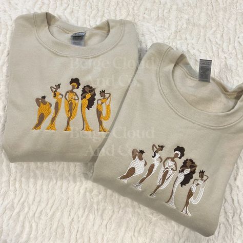 Etsy Sweatshirts, Sweatshirt Colors, Sweatshirt Details, Cute Shirt Designs, Gildan Sweatshirts, Embroidered Sweatshirt, The Gospel, Cute Simple Outfits, Embroidered Sweatshirts