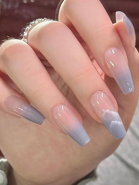 Nagel Tips, Blush Nails, Pretty Gel Nails, Easy Nails, Her Nails, Nail Swag, Chic Nails, Nail Accessories, Long Acrylic Nails