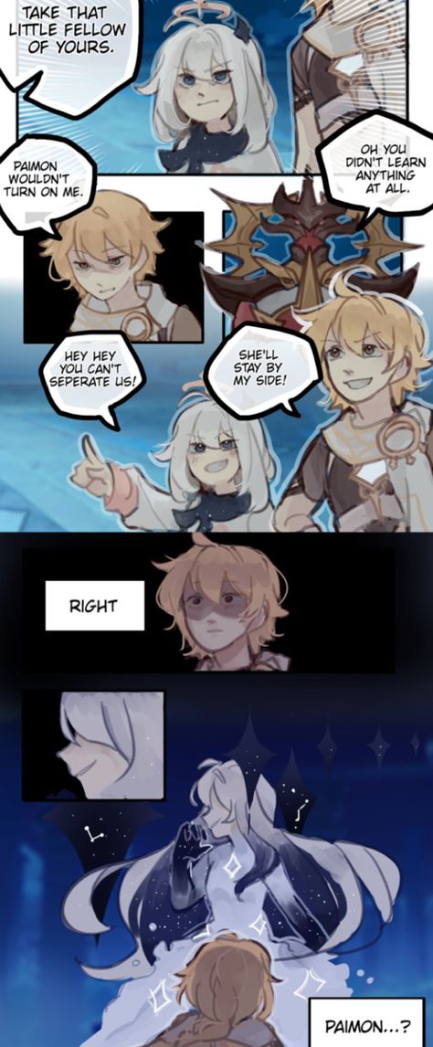 Aether And Lumine God Fanart, Xiao X Traveler Comic, Tired Aether Genshin Impact, Genshin Abyss Aether, Aether Ships Fanart, Aether Comic Genshin, Yandere X Aether, Aether X Yandere, Link And Aether