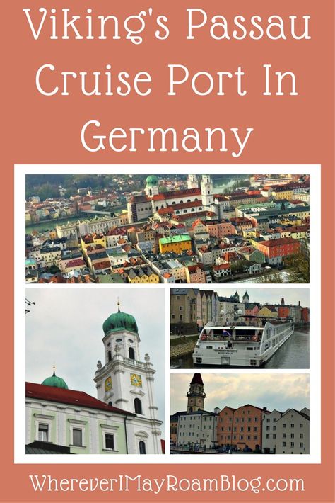 The #Passau cruise port in #Germany is where we began our Viking River cruise along the beautiful #Danube River. #vikingrivercruise #travel Viking River Cruise Danube, Viking River Cruise, Passau Germany, European Cruise, Viking Cruise, Winter Cruise, River Cruises In Europe, Rhine River Cruise, Danube River Cruise