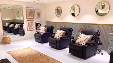 Lash Recliner Chair Set Up, Lash Recliner, Lash Bar, Lash Salon, Shangri La Hotel, Lash Room, Luxury Services, Salon Ideas, Quezon City