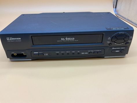 New! Emerson EWV401B 4-Head VCR VHS Player Recorder QUICK PLAY / TESTED/ NO REMOTE was just added to eBay. Check it out! #eBay #eBaySeller https://ebay.us/ZU6AFQ Vcr Player, Vhs Player, Ebay Seller, Check It Out, On Instagram, Quick Saves, Instagram