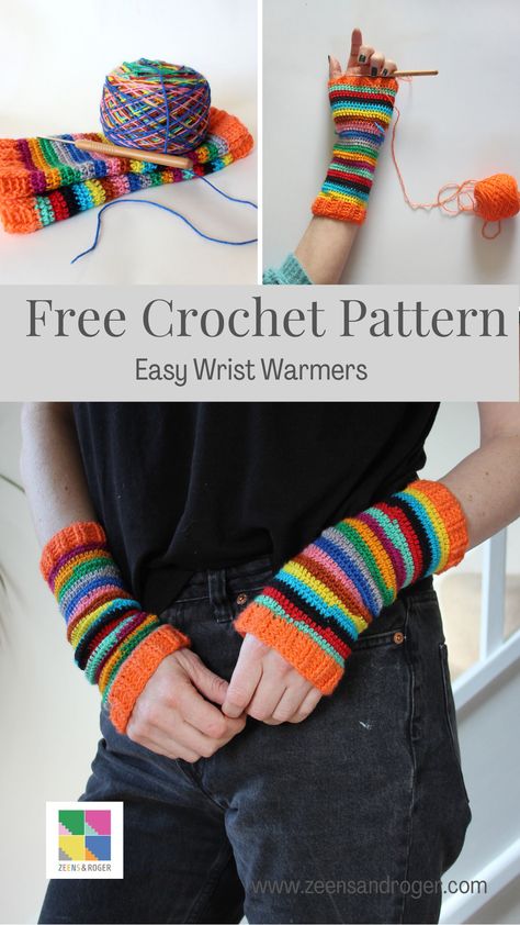 Crochet Wrist Cuffs Free Pattern, Arm Warmer Crochet Pattern, Hand Warmer Crochet Free Pattern, Arm Warmers Crochet Pattern Free, How To Crochet Hand Warmers, Hand Warmers Crochet Pattern, Wrist Warmers Crochet Pattern Free, Crochet Arm Warmers Free Pattern, Crochet Hand Warmers Free Pattern