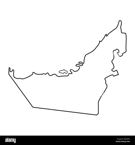 Uae Map Illustration, Uae Map Outline, Uae Flag Day Drawing, Uae Map, Jacket Sticker, Senior 25, Uae Flag, Homework Ideas, Uae National Day