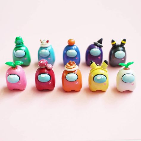 https://www.instagram.com/p/CF2tRSxJxn7/?igshid=idhdt9ozbt9g Easy Clay Sculptures, Clay Crafts For Kids, Diy Air Dry Clay, Clay Things, Polymer Clay Figures, Tanah Liat, Clay Diy Projects, Clay Crafts Air Dry, Polymer Clay Diy