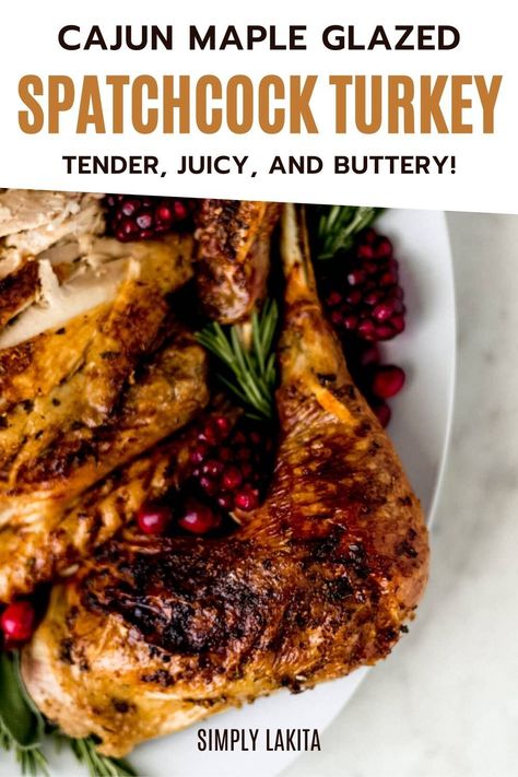 Cajun Turkey Recipe, Egg Gif, Brined Turkey Breast, Spatchcock Turkey, Cajun Turkey, Carving A Turkey, Turkey Brine Recipes, Smoked Turkey Breast, Turkey Breast Recipe