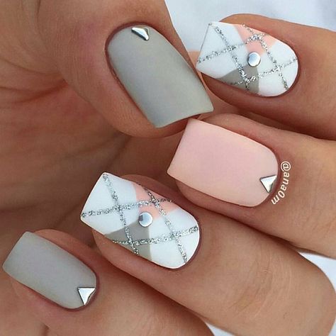 70 Square Nail Art Ideas | Art and Design Square Nail Designs, Nail Art Designs Summer, Matte Nails Design, Her Nails, Super Nails, Ideas Nails, Trendy Nail Art, Trendy Nail Design, Nail Designs Spring