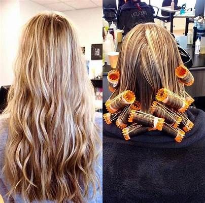 Image result for body wave perm before and after pictures | Long hair ... Wave Perm Short Hair, Beach Wave Perm, Loose Perm, Body Wave Perm, Wavy Perm, Long Hair Perm, Frontal Wig Body Wave, Wave Perm, Body Wave Weave Hairstyles