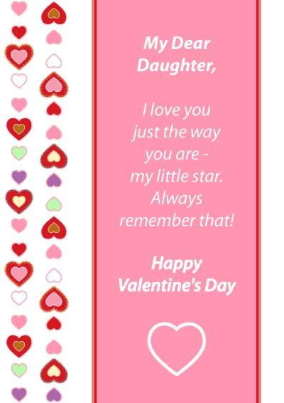 Printable Valentine's Cards for daughter - my-free-printable-cards.com Valentine Card For Daughter, Birthday Ecards Funny, Printable Anniversary Cards, Wishes For Daughter, Valentines For Daughter, 16 Invitations, Happy Birthday Cards Printable, Valentine Images, Printable Valentines Cards