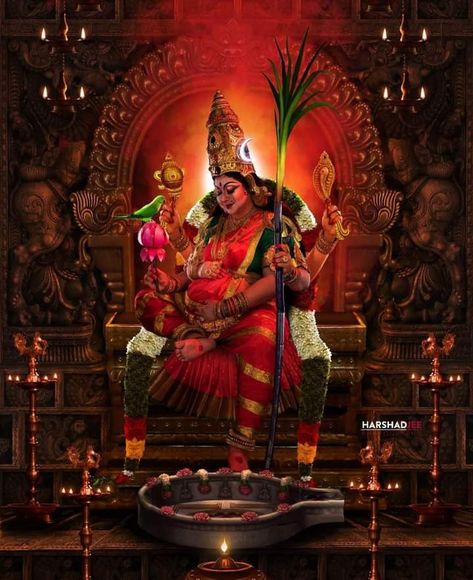 Bala Tripura Sundari Devi Hd, Lalita Tripura Sundari, Tripura Sundari, Durga Picture, Shri Ganesh Images, Aadi Shakti, Lord Murugan Wallpapers, Happy Navratri Images, Shakti Goddess