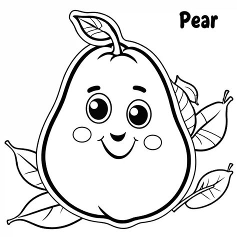 Teaching Classroom, Coloring Page, Pear, Coloring Pages, I Love, Color, Colouring Pages