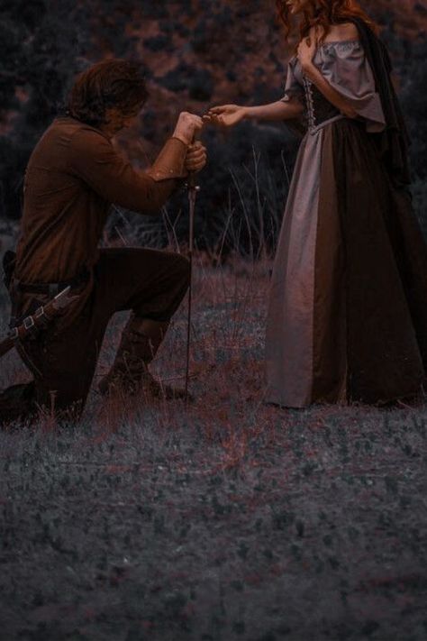 How would your fairytale man propose to you? Faceless Fantasy Aesthetic, Princess And Her Knight Aesthetic, Medieval Romance Aesthetic, Queen And Her Knight, Knight And Queen, Marigold Aesthetic, Medieval Romance, Medieval Aesthetic, Fairytale Aesthetic