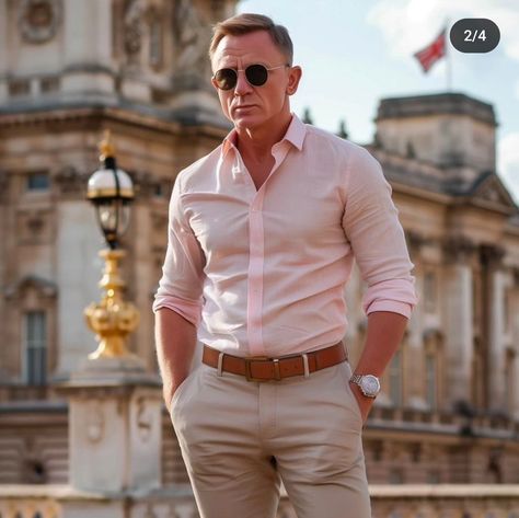 Gentlemen Lifestyle, James Bond Outfits, Bond Outfits, Bond Style, Blazer Outfits Men, Smart Casual Menswear, Mens Business Casual Outfits, Smart Casual Dress, Casual Menswear