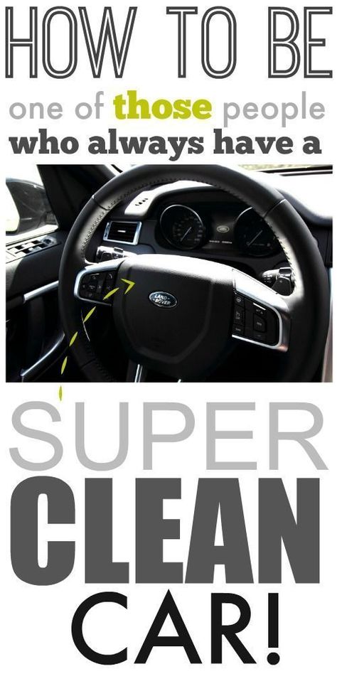 How to always have a clean car Daily Cleaning Routine, Car Care Tips, Cleaning Car Interior, Clean Car, Carson Wentz, Routine Tips, Deep Cleaning Tips, Clean Your Car, Car Cleaning Hacks