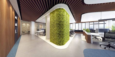 Visa - Swiss Bureau Interior Design Company Dubai, UAE | Office Fit Out Dubai Offices Interior Design, Build Office, Offices Interior, Emirates Hills, Dubai Interior Design, Interior Design Dubai, Office Fit Out, Interior Fit Out, Interior Design Company