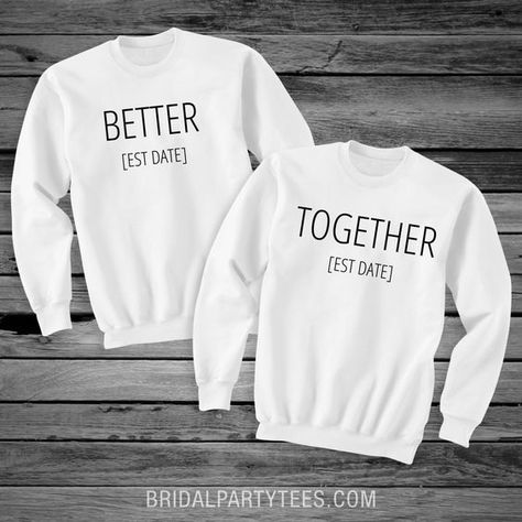 Matching Hoodies For Couples, Cut Up Shirts, Cute Couple Shirts, One Direction Shirts, Bff Shirts, Matching Hoodies, Couple Style, Matching Couple Shirts, Southern Shirts