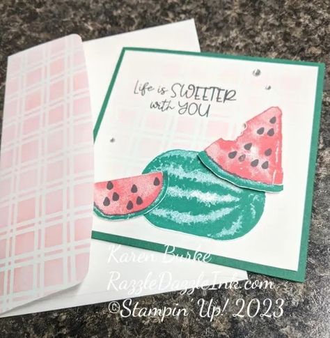 Celebrating SaleABration Saleabration 2024, Personal Website, Rochester Ny, Rubber Stamping, Rubber Stamps, Melon, Scrapbook Pages, Card Ideas, Stamp Set