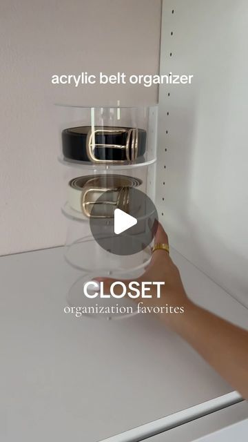 Khennedy Wooster on Instagram: "comment “❤️” for a DM or in my “closet organization” list ❤️ easy and affordable organization to help elevate any space 🫶🏼 #closetorganization #closettour #closetgoals #storageideas #cleangirlaesthetic #homeinspo #organizedhome #amazonhome #amazonhomefinds #amazonfashionfinds #amazonorganization #organizationhacks" How To Organize Bathroom Closet, Bathroom Closet Organization, Master Closet Organization, Belt Organizer, Organization Lists, Closet Tour, Bathroom Closet, Closet Goals, Master Closet