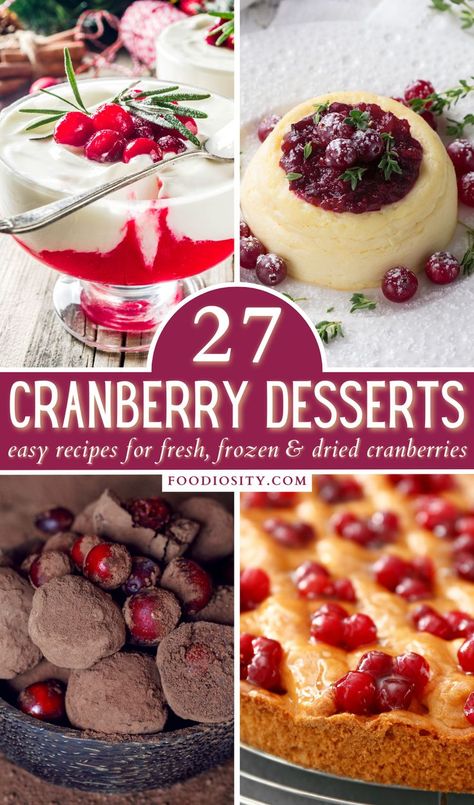 Fresh Cranberry Recipes Gluten Free, Thanksgiving Desserts With Cranberries, Dessert With Cranberries, Christmas Dessert Cranberry, Cranberry Trifle Desserts, Cranberry Apple Dessert Recipes, Cranberry Sauce Dessert Recipes, Cranberry Cream Cheese Dessert, Cranberries In The Snow Recipe