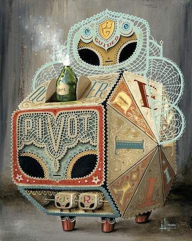 Jason Limon, Art Nouveau Cat, Professional Paintings, American Painting, Figurative Artists, Lowbrow Art, Small Words, Pop Surrealism, Mythological Creatures