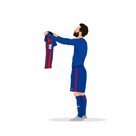 Vector Art Illustration on Instagram: “Football Vector #34 Available on @opensea #nftcommunity #footballnft #messiedits #lionelmessi #messinft #barcamessi #messifans…” Messi Illustration Art, Messi Vector Art, Football Vector, 90s Football, Messi Fans, Soccer Shirt, Sticker Ideas, Vector Art Illustration, Soccer Shirts