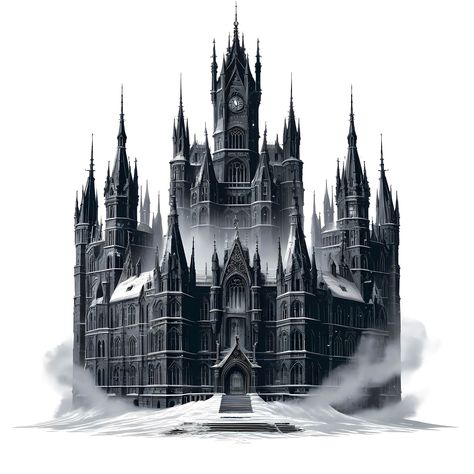 𝐃𝐈𝐆𝐈𝐓𝐀𝐋 𝐃𝐎𝐖𝐍𝐋𝐎𝐀𝐃: Explore our Gothic Castle Clipart collection, featuring stunning designs of eerie castles and haunting landscapes, available exclusively in our store. Each image captures the mystique of Gothic architecture, perfect for adding a touch of dark charm to your projects. Get instant access to the entire collection with a single zip file download for effortless creativity. 𝐇𝐢𝐠𝐡-𝐪𝐮𝐚𝐥𝐢𝐭𝐲 𝐉𝐏𝐆𝐬: Each image is formatted with a pixel dimension of 4096 x 4096 p Gothic Castle Drawing, Gothic Castles, Castle Clipart, Castle Architecture, Art Medieval, Frames Design Graphic, Castle Illustration, Castle Drawing, Medieval Castles