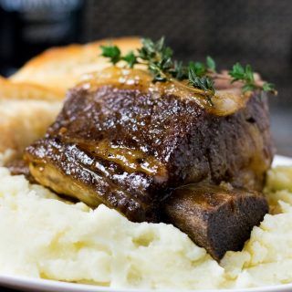 Beer Braised Short Ribs – Dutch Oven - Fox Valley Foodie Braised Short Ribs Dutch Oven, Ribs Dutch Oven, Beef Short Ribs Instant Pot, Short Ribs Dutch Oven, Short Ribs Instant Pot, Ribs Instant Pot, Beer Braised Short Ribs, Cooking Short Ribs, Braised Short Ribs Recipe