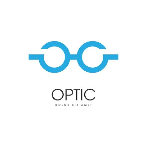 Vecteur De Logo Optique | Premium Vector #Freepik #vector #glasses-logo #lunette-vue #silhouette-logo #lunettes-opticien Optical Logo Design, Glasses Branding, Glasses Logo Design, Optic Logo, Eyewear Logo, V Card, Silhouette Logo, Lab Logo, Glasses Logo