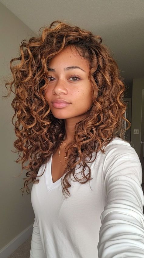 Brown Hair, Curly Hair, Essence, Honey, Dye, Hair, Beauty, Color