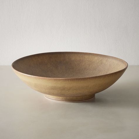 Home Kitchen & Dining Serving Bowls Kanto Salad Bowls | West Elm (US) Modern Serveware, Farmhouse Pottery, Bowl Ceramic, Stoneware Dinnerware, Porcelain Dinnerware, Pottery Crafts, Dinner Plate Sets, Pottery Pieces, Pasta Bowls