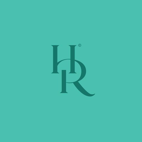 H+R Monogram Logo from archives. Let me know your thoughts thanks . . . #logodesigner #graphicinspiration #graphicindex #thebrandidentity #logodesigns #logotype #typography #logoprocess #logobrand #collectgraphics #logocreator H R Logo, R Monogram Logo, Hr Logo, R Monogram, R Logo, Logotype Typography, Logo Process, Visiting Card, Visiting Cards