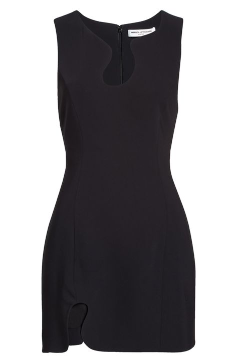 If you've been puzzled about how to do an LBD that's both playful and posh, you've just found the missing piece. 33" length (size medium) Asymmetric neck Sleeveless Lined 100% polyester Dry clean Imported Classy Going Out Dress, Black Cocktail Dresses Classy, Cocktail Dresses Classy, Buisness Casual Dress, Clothing Sets Two Piece, Little Black Dress Classy, Lbd Outfit, Tailored Outfits, Slytherin Clothes