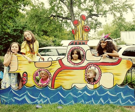 Submarine Birthday Party, Yellow Submarine Birthday, Beatles Baby Shower, Beatles Themed Party, Beatles Birthday Party, Beatles Theme, Beatles Baby, Beatles Birthday, Beatles Party