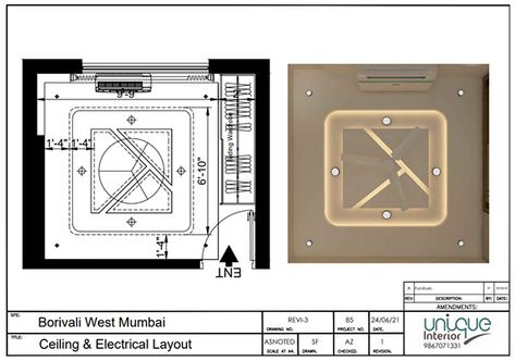 Gypsum Ceiling Design, Carpentry Services, False Ceiling Bedroom, Gypsum Ceiling, Interior Ceiling Design, Ceiling Plan, Interior Design Renderings, Pop False Ceiling Design, Interior Architecture Drawing